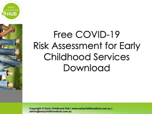COVID-19 Risk Assessment for Early Childhood Services